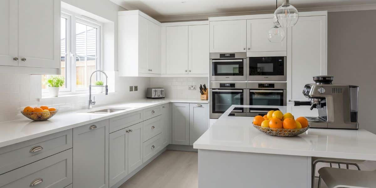 decluttered kitchen