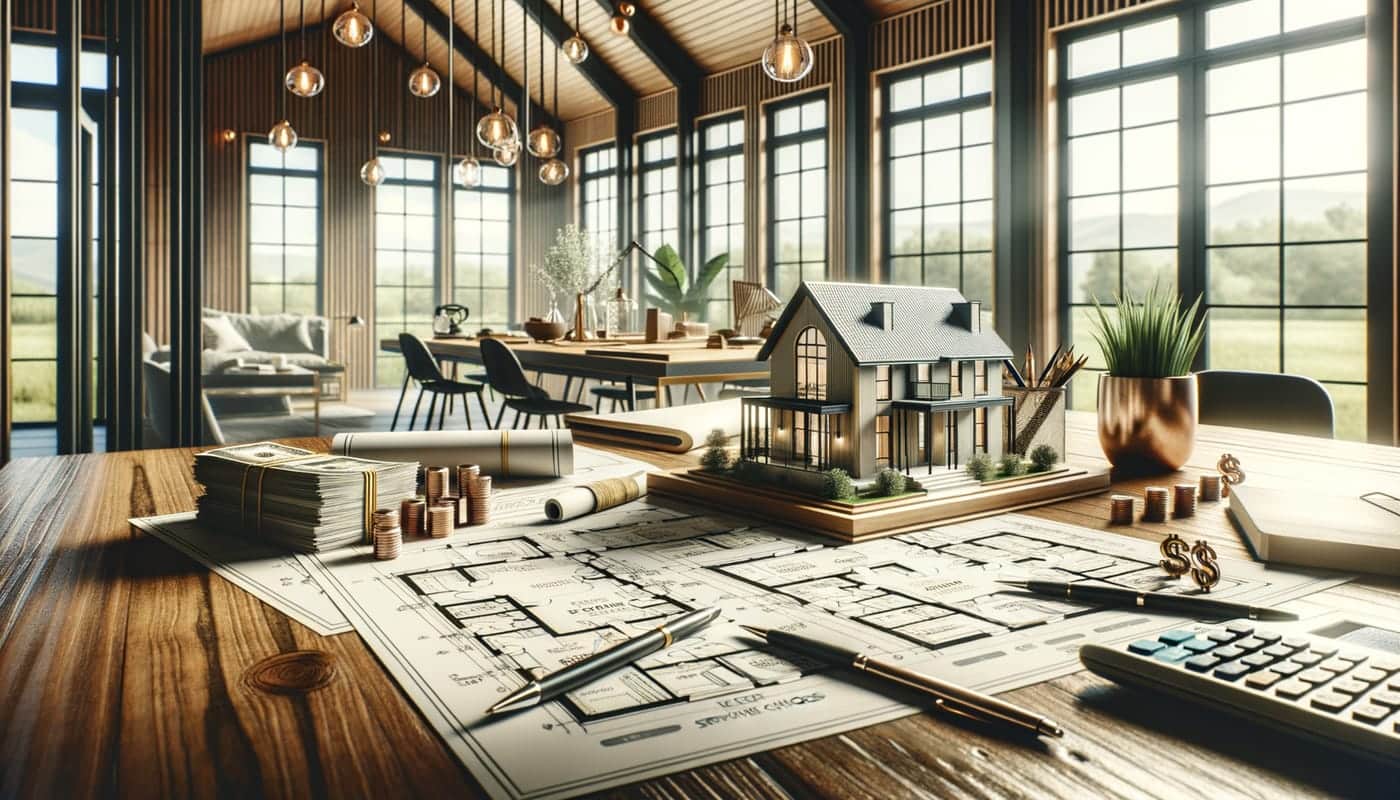 Photorealistic contextual image for: Modern Home Sellers: Prioritizing Transparency and 1% Commission Savings